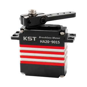 Hot Sales KST HA20-9015 90Kgf.cm 0.15sec/60. 2BB Digital Brushless Servo DC7.4V Aluminium Alloy 100 Travel RC FPV <b>Drones</b> - Product Image 2
