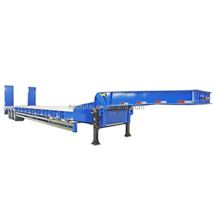 Nouveau Utilisé <span class=keywords><strong>2</strong></span> 3 4 <span class=keywords><strong>Essieux</strong></span> 40 Ft Latéral Chargement Ascenseur/Auto-Chargement Conteneur Camion <span class=keywords><strong>Remorque</strong></span> à Plateau Semi Camion Remorques à Plateau - Product Image 4