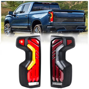 Feux arrière LED pour <span class=keywords><strong>Chevrolet</strong></span> Chevy <span class=keywords><strong>Silverado</strong></span> 1500 2500HD 3500HD 2019 - 2022 <span class=keywords><strong>2023</strong></span>, feux arrière de frein, clignotants, feux de recul - Product Image 1