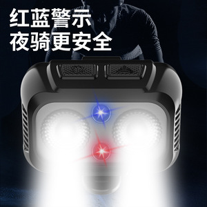 Lampe de vélo LED 10W à double interrupteur, contrôle indépendant pour la conduite nocturne, la randonnée et le camping - Product Image 4