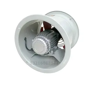 12 "Axial Blower Peralatan Penyelamatan Saluran Ruang Terbatas & Sistem Kipas Angin Industri Ventilasi Blower Ruang Terbatas