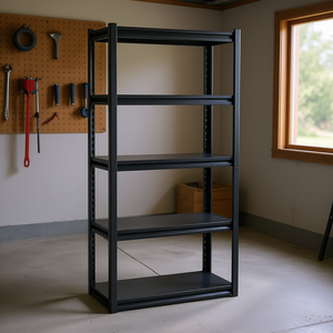 Étagères de rangement pour garage 16x32x72 pouces, 5 niveaux, en métal, type industriel, pour organiser l'espace - Product Image 2