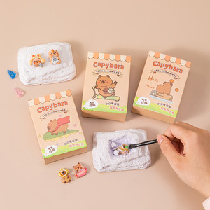 Nuevo Kit de Excavación de Yeso de Capibara para Niños, Juguete Educativo DIY de Caza del Tesoro, Caja Sorpresa, Edades 5-7 Años - Product Image 1