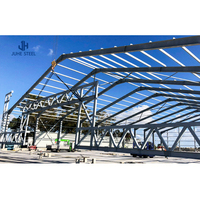 Estructura de Acero Prefabricada para Estructuras Principales, Estructura Metálica Industrial Moderna de Gran Vano y Peso Ligero