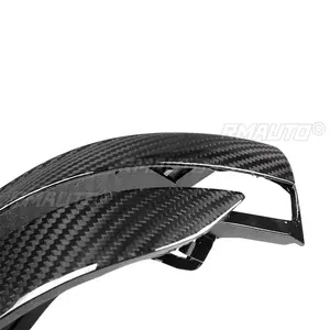 Cubierta de Espejo Retrovisor de Fibra de Carbono Seca, Estilo M, para BMW G87 M2 G80 M3 G82 G83 M4 2021-IN, Modelo LHD - Product Image 5
