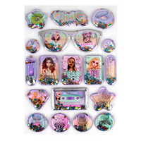 Pegatinas de agua WOW Generation