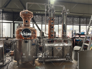 Destilador de Whisky a Prueba de Explosiones Ace 3000L, Estructura de Acero Inoxidable, Componentes Internos de Cobre Premium, Diseño de Doble Olla de Seguridad en Venta - Product Image 2