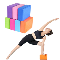 Brique de yoga en EVA haute densité écologique, bloc de soutien léger antidérapant pour la pratique du yoga, du Pilates et de l'entraînement physique