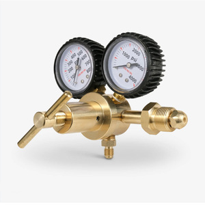 Régulateur d'azote 0-600 PSI, entrée CGA580, vanne de réduction de pression d'azote haute pression de type américain - Product Image 1