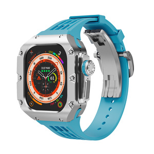 Estuche de titanio para <span class=keywords><strong>Apple</strong></span> <span class=keywords><strong>Watch</strong></span> Estuche modificado iWatch Estuche protector integrado de gama ULTRA ALTA 49mm - Product Image 6