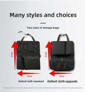 Многофункциональный органайзер для багажника автомобиля из ткани Оксфорд, подвесной, на спинку заднего сиденья, сумка для хранения - Product Image 6