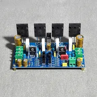 Amplificateur arrière mono 200W haute puissance, carte amplificateur à deux tubes 1943 + 5200, produit fini