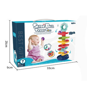 Rollo de bolas de bloques para niños, torre de rollo deslizante con EN71 - Product Image 4