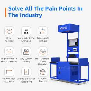 Statisches Dimensionsgewichtsscansystem (DWS) Neuer Gummi-Multisortierer mit Anschlüssen Hochpräzise Zuverlässige Messungen Förderband - Product Image 5