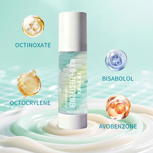 Crema Base UV Multiefectos de Tres Colores con FPS 30, Vitaminas A, C, E y Extracto de Té, Prebase de Maquillaje y Protección para la Piel - Product Image 5