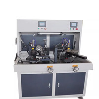 Machine à affûter les lames de scie circulaire STR 870C à double tête tactile CNC automatique pour le meulage de surfaces dentelées