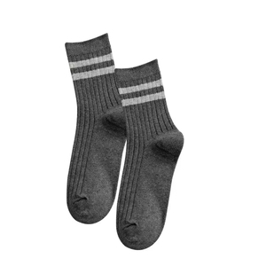 Chaussettes courtes rayées vintage de haute qualité, collection sport et décontractée personnalisable pour l'été, disponible en plusieurs couleurs - Product Image 6