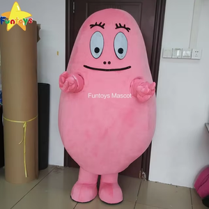 Costume da Mascotte <span class=keywords><strong>BarbaPapa</strong></span> Rosa di Funtoys, Adorabile Papà <span class=keywords><strong>Barba</strong></span> per Adulti, Costume da Personaggio dei Cartoni per Halloween - Product Image 4