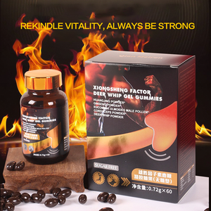 Großhandel Hirschpenis-Gel-Gummis Bester Qualität für Lang Anhaltende Steigerung der Männlichen Libido für Energie und Verlangen Nicht für Schwangere Frauen - Product Image 2