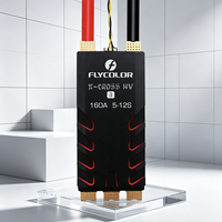 Flycolor X-Cross HV3 160A ESC en alliage d'aluminium haute performance, protections multiples, télémétrie et retour d'information pour multirotor UAV