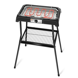 เตาย่างบาร์บีคิวไฟฟ้าขนาดเล็ก,เตาย่างบาร์บีคิวในร่มไร้ควันพร้อมตะแกรงย่างถอดได้ - Product Image 5