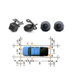 Autodragons - Sistema de Visión Panorámica 3D HD de 360 Grados, Sistema de Asistencia a la Conducción con Vista de Pájaro, 4 Cámaras para Automóvil, DVR de 1080P, Sensor G - Product Image 3