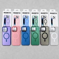 Coque de téléphone magnétique IMD électroplaquée tendance pour iPhone 18 Pro Max 17 16 15 Pro 14 13 12 11 1300GS avec bouton chromé et protection airbag