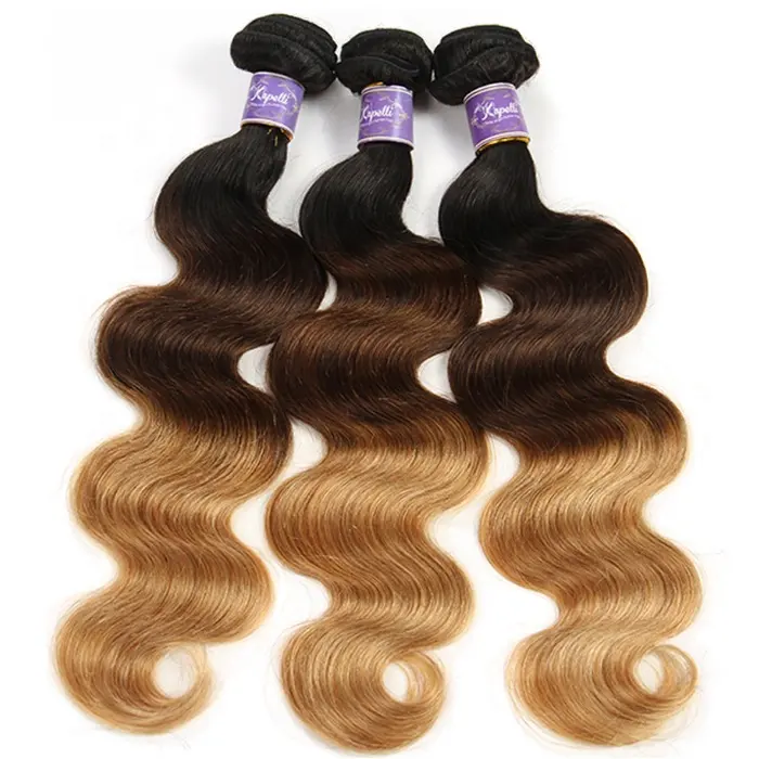 Cheveux brésiliens naturels, lisses, ondulés, de qualité supérieure, pour femmes, couleur vierge, ombre, populaire, prix d'usine, vente en gros