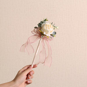 Elegante tinta de gel negro flor simulada borde quemado colorido diseño de rosas regalo creativo para novia escritura ancho bolígrafo - Product Image 6