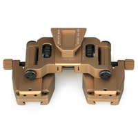 Accessoires de chasse en métal pour l'extérieur, adaptateur de casque PVS 14 Nvg, unités à double tube, kit de jumelles montées sur casque