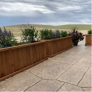 Jardinières en bois d'extérieur écologiques, fournitures de jardinage pour la maison, pots à fleurs en bois, jardinières de style campagnard - Product Image 5