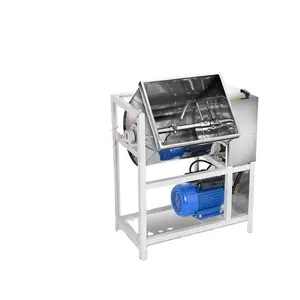 Mezclador de harina Horizontal para cocina, máquina Industrial eléctrica para amasar masa, 15kg, 25kg, 50kg, mezclador comercial en espiral, Amasadora