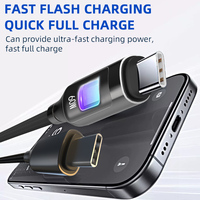 Câble de charge rapide en alliage de zinc 60W type-c à type-c personnalisé en usine pour téléphone 15 Pro Max/16/17