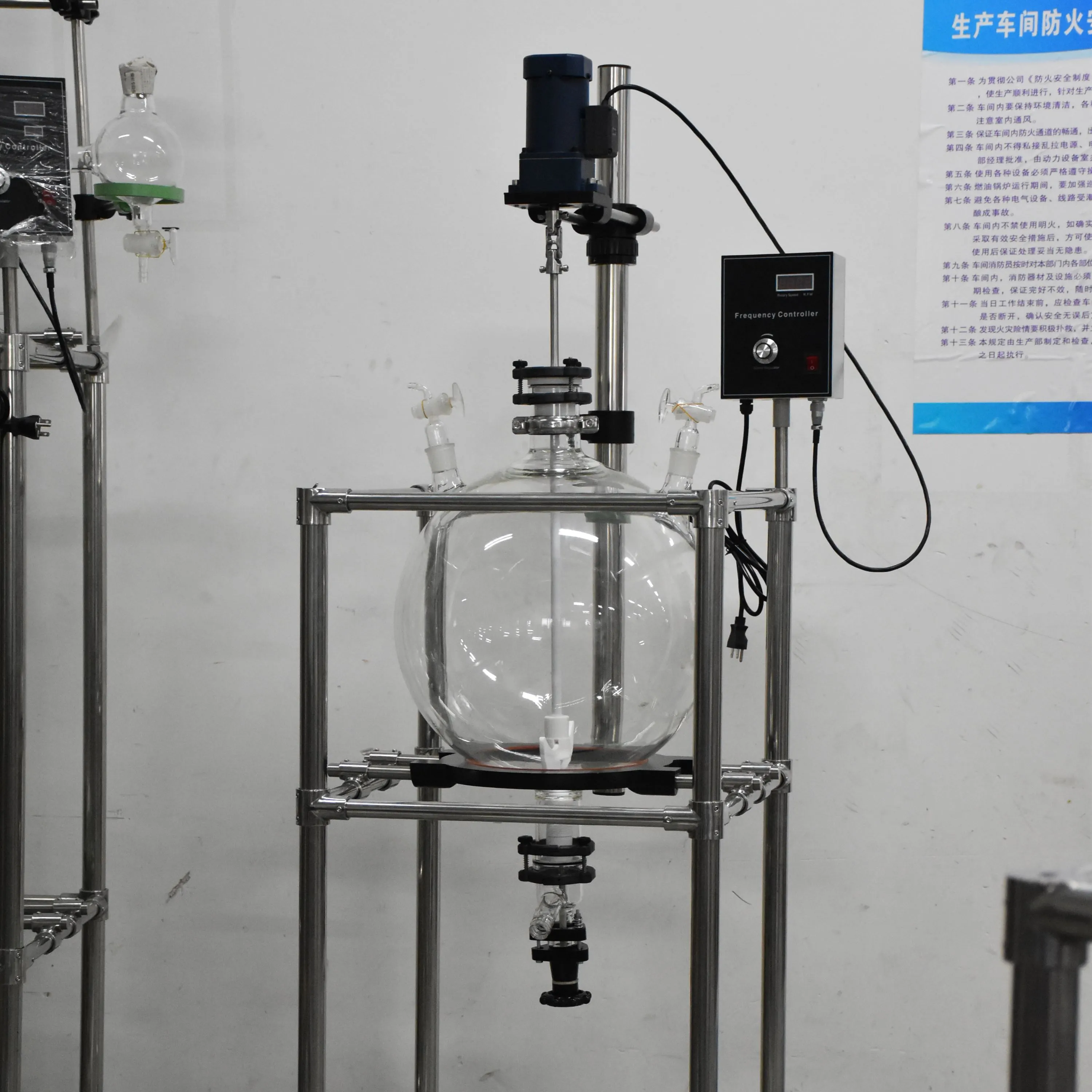 100L Solido Liquido Centrifuga Separatore di Gas Liquido Ciclone Separatore
