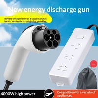 Pistolet de décharge V2L pour VE, 220V/16A/3,5kW, portable, universel pour BYD, camping, certifié 3C
