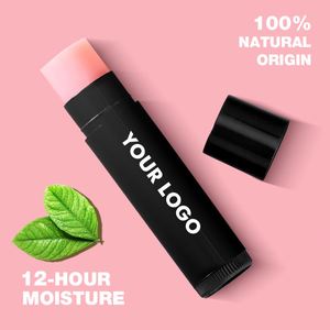 Baume à lèvres hydratant végétalien saveur fruitée, soin des lèvres à la cire d'abeille originale, stick réparateur pour les lèvres, marque privée - Product Image 2