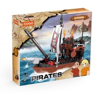 COGO Nouveauté Jouets éducatifs DIY Bateau Blocs de construction en plastique pour enfants