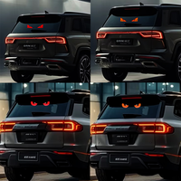 Populaire Lumière LED Voiture Yeux d'Ange Panneau Écran LED Pare-Brise Yeux de Démon Accessoires Auto