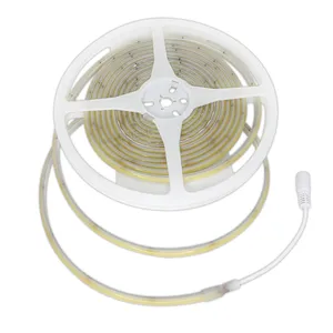 แถบไฟ LED COB-320 10W/m ยาว 5 เมตร แสงสีขาวอบอุ่น 1000 ลูเมน/เมตร 4000K มาตรฐาน IP68 สำหรับไฟส่องสว่างภูมิทัศน์ SKU-23139 - Product Image 1