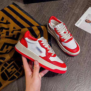 <span class=keywords><strong>Scarpe</strong></span> Casual Unisex 2026 Nuova Tendenza Moda Autunno Bianco Nero <span class=keywords><strong>Suola</strong></span> Spessa <span class=keywords><strong>con</strong></span> Lacci in Vera Pelle Traspirante Estiva - Product Image 3