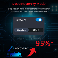 WDF X868 Nouvelle machine de récupération et de recharge de réfrigérant R134a pour climatisation automobile, entièrement automatique, en métal, pour le nettoyage des systèmes de climatisation.