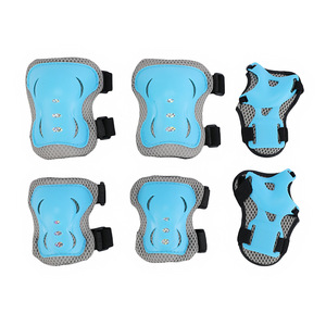 Protectores Juego de equipo de protección <span class=keywords><strong>Patines</strong></span> Ciclismo Bicicleta Patineta <span class=keywords><strong>Patines</strong></span> Scooter Montar Deportes Niños Jóvenes Rodilleras Coderas - Product Image 3