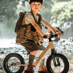 Vélo d'équilibre pour enfants Moonbac 12 pouces, cadre en alliage de magnésium, sans pédales, pour garçons et filles, pour la conduite en extérieur - Product Image 1