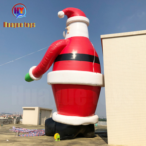 Giant Inflatable Father Christmas and Inflatable Cartoon <strong>Santa</strong> <strong>Claus</strong> for Decoration and Advertising Yard Decorative 12M - Product Image 2