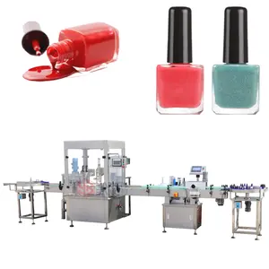 YB-YX2 Hot Selling UV Nail Polish Gel Polish Bottle Filling Machine Mascara Lip Gloss Essential Oil Filling and Capping Machine