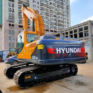 Machines de terrassement d'occasion 2024, excavatrice d'occasion Hyundai 220LC-9S, 22 tonnes, excavatrice sur chenilles coréenne - Product Image 3