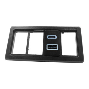 Nissan Car Charger USB Type C PDQC3.0 Fast Charging 12-24V <b>Touch</b> <b>Switch</b> Panel D22 Y60 Y61 Paladin - Product Image 3