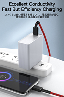 OEM 1M 2A PVC cable USB tipo C Micro fecha de carga cable eléctrico cable para teléfono móvil