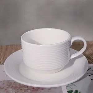 Ceramic Manufacturing White Ceramic Dinner Set Porcelain Dishes Plates Set Hotel Chinaware Hotel Restaurant Supplies