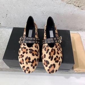 Zapatos Planos <span class=keywords><strong>de</strong></span> Diseño <span class=keywords><strong>de</strong></span> Lujo <span class=keywords><strong>para</strong></span> Mujer, Estilo Mary Jane, Tejidos, con Punta Redonda, Correa <span class=keywords><strong>de</strong></span> Cuero Genuino, Zapatos <span class=keywords><strong>de</strong></span> Bailarina, <span class=keywords><strong>de</strong></span> Piel <span class=keywords><strong>de</strong></span> Oveja - Product Image 5